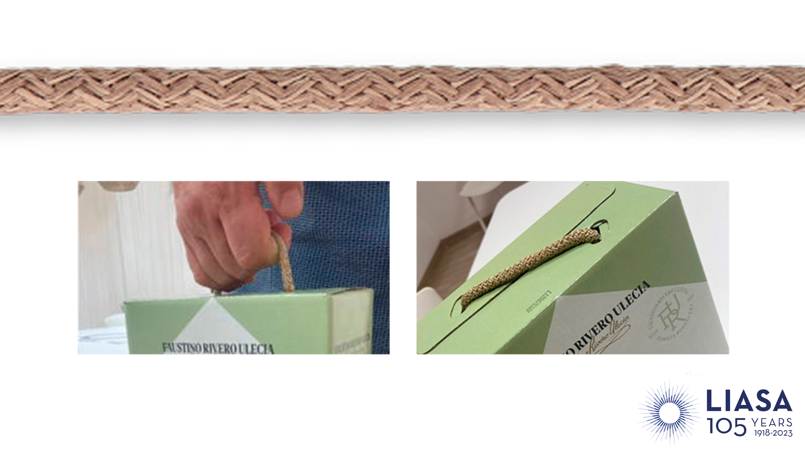  Cordones elásticos de papel (PELASTIC) 